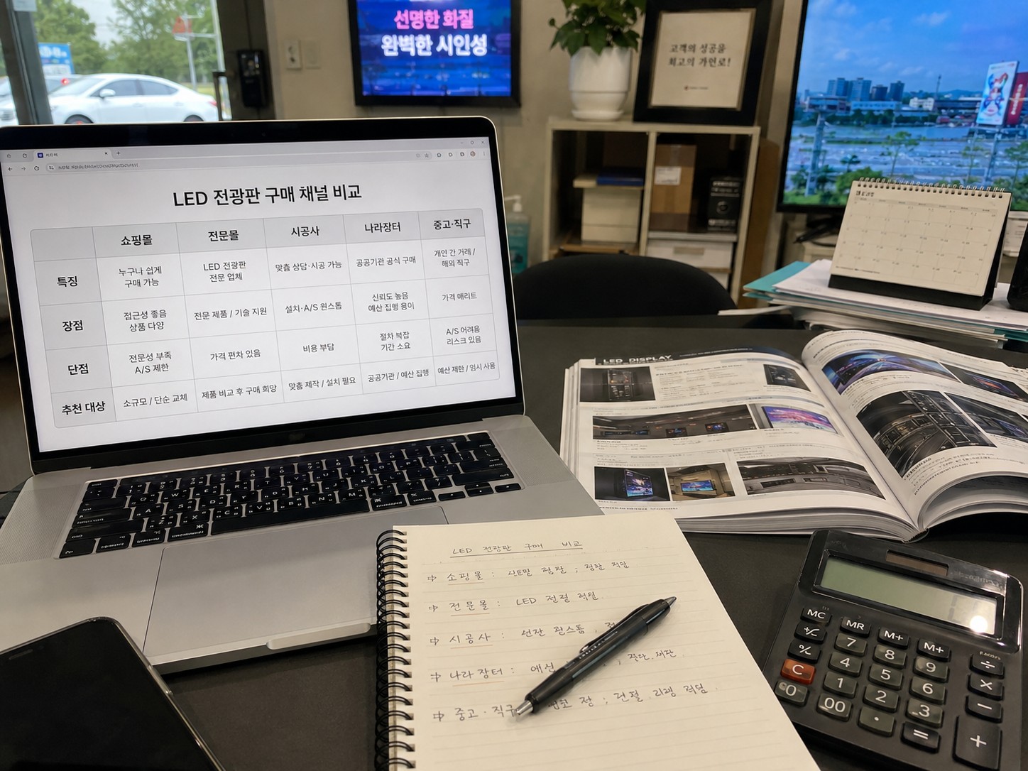 LED 사이트 잘 고르는 법