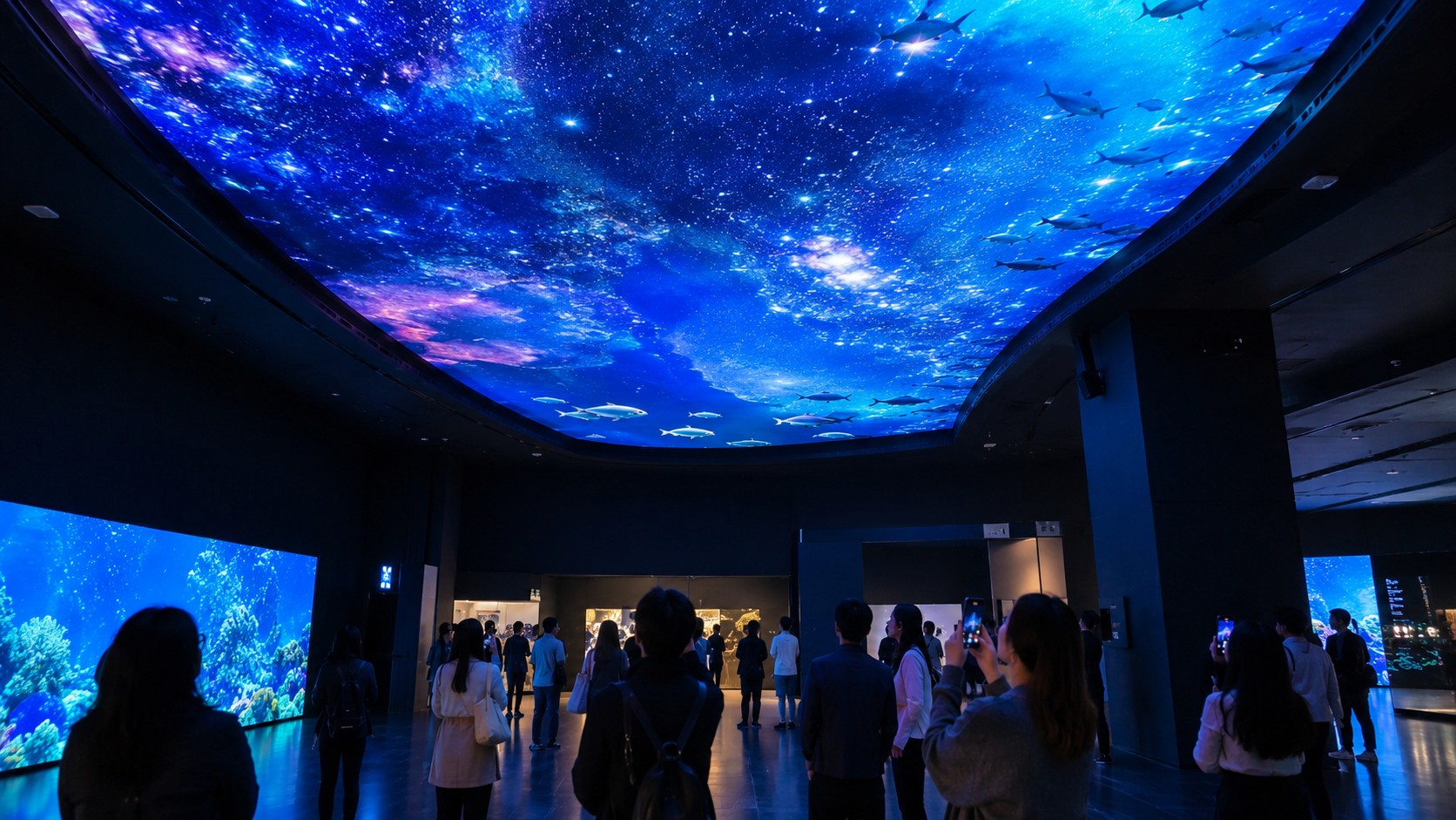 대형 LED 스크린, 200인치·300인치는 실제로 얼마나 클까 — TV와 프로젝터의 한계 너머를 고르는 법